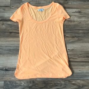 Orange American eagle shirt